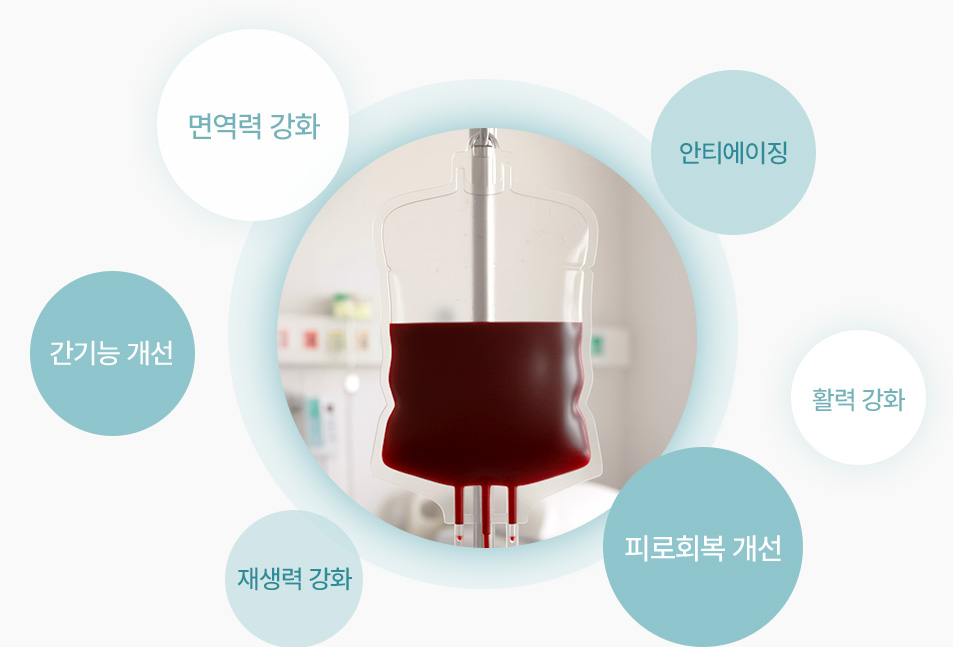 원더풀 줄기세포 정맥주사 면역력강화 안티에이징 활력강화 피로회복개선 재생력강화 간기능개선